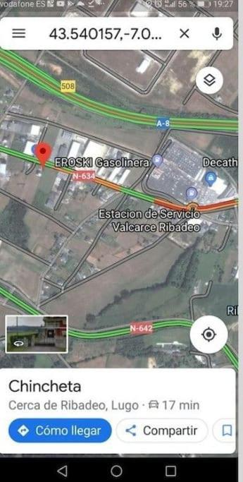 Apartamento En Las Afueras Ribadeo Exteriör bild